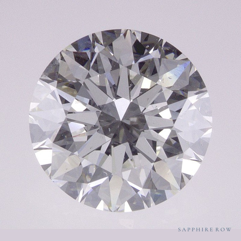 2.01 ct Natural Diamond – H SI1 – Round Cut – GIA Certified — Sapphire Row · cut6