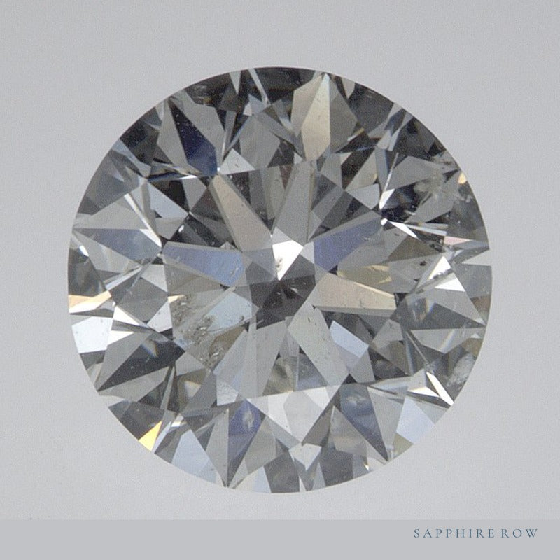 2.00 ct Natural Diamond – H SI2 – Round Cut – GIA Certified — Sapphire Row · cut6