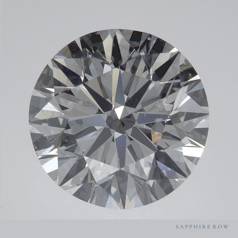 2.00 ct Natural Diamond – D SI2 – Round Cut – GIA Certified — Sapphire Row · cut6