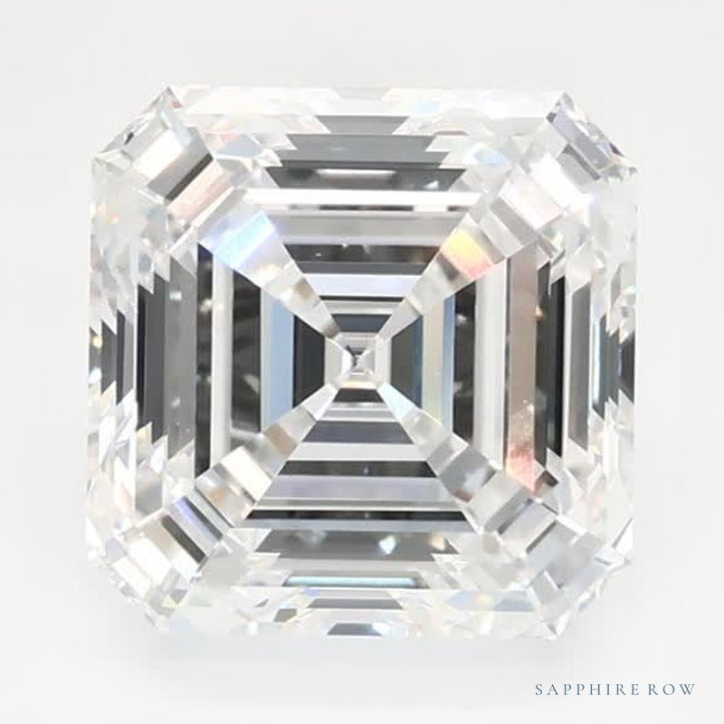 2.00 ct Lab-Grown Diamond – E VS1 – Asscher Cut – GCAL Certified — Sapphire Row · cut6