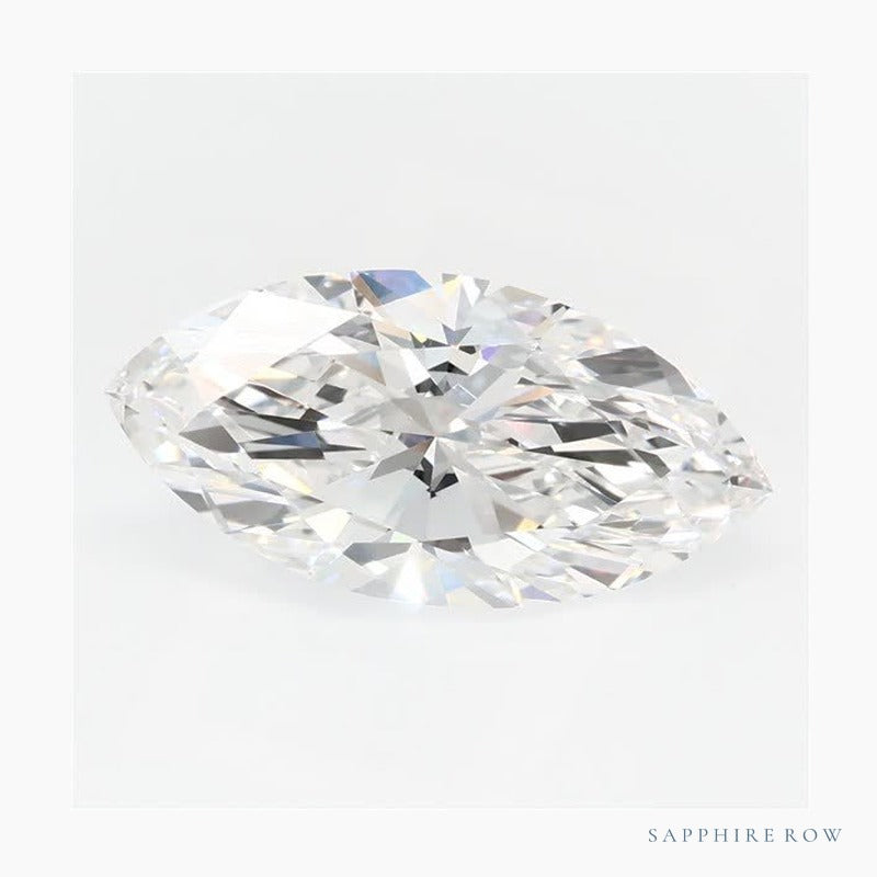 1.97 ct Lab-Grown Diamond – E VS1 – Marquise Cut – GCAL Certified — Sapphire Row · cut6