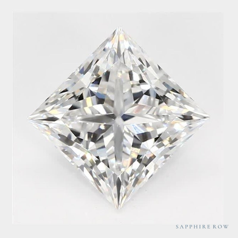 1.95 ct Lab-Grown Diamond – D VVS2 – Square Cut – GCAL Certified — Sapphire Row · cut6