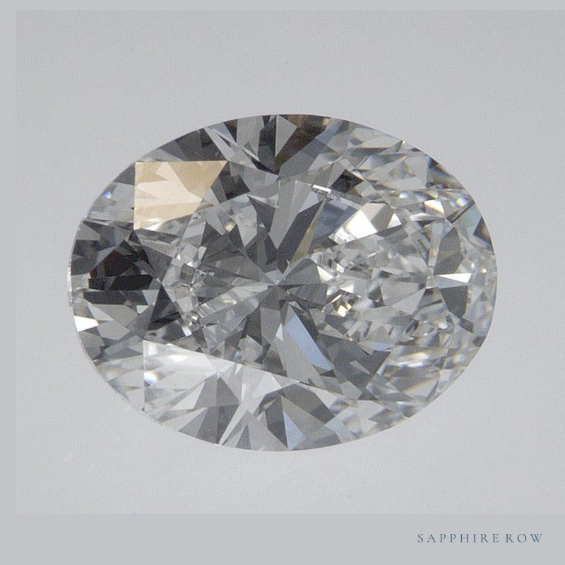 1.83 ct Lab-Grown Diamond – E VVS2 – Oval Cut – IGI Certified — Sapphire Row · cut6