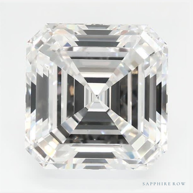 1.61 ct Lab-Grown Diamond – F VS1 – Asscher Cut – GCAL Certified — Sapphire Row · cut6