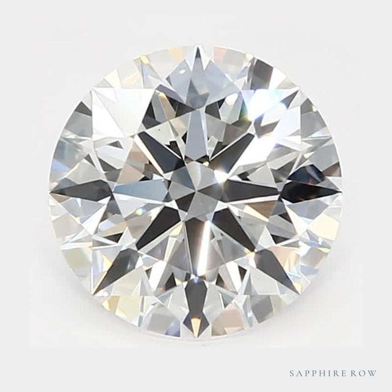 1.41 ct Lab-Grown Diamond – E VS1 – Round Cut – GCAL Certified — Sapphire Row · cut6