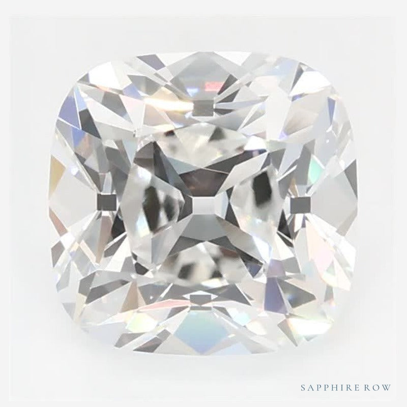 1.39 ct Lab-Grown Diamond – F VVS2 – Cushion Cut – GCAL Certified — Sapphire Row · cut6