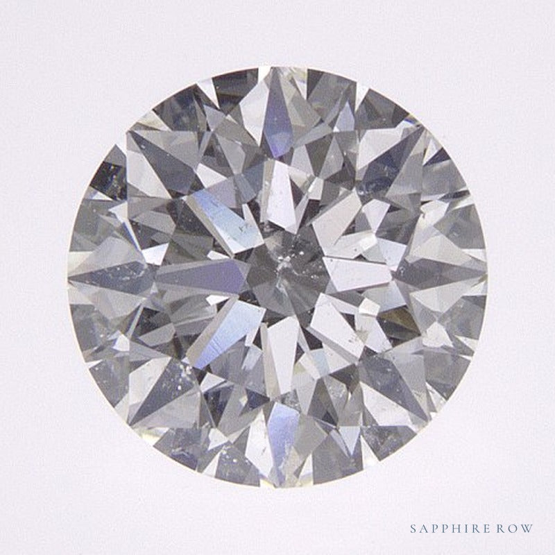 1.31 ct Natural Diamond – H SI2 – Round Cut – GIA Certified — Sapphire Row · cut6
