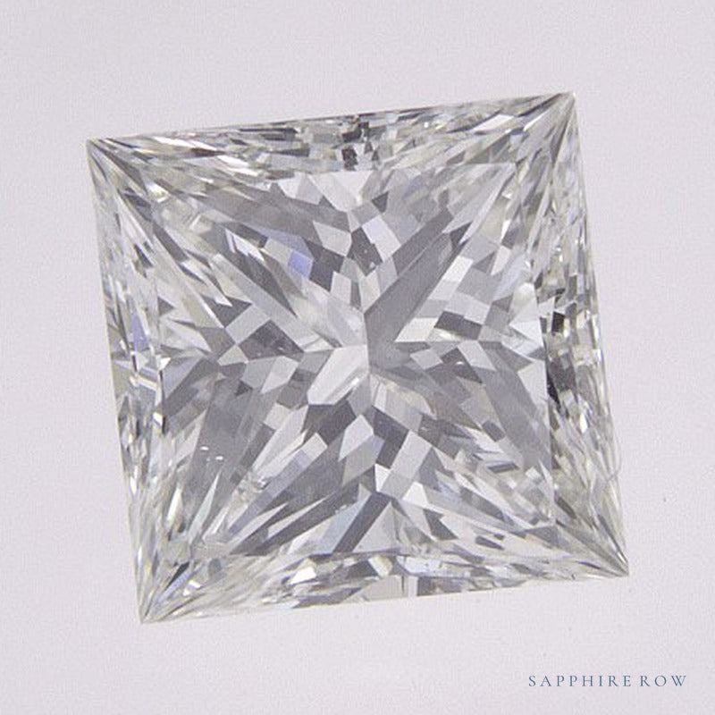 1.21 ct Natural Diamond – H SI1 – Square Cut – GIA Certified — Sapphire Row · cut6