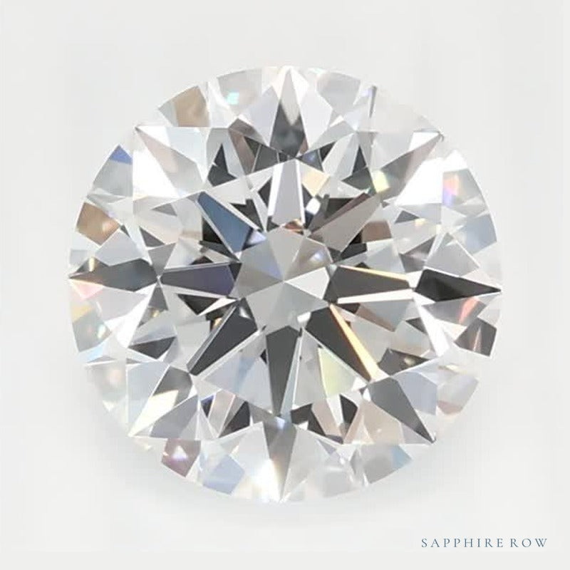 1.07 ct Lab-Grown Diamond – E VS1 – Round Cut – GCAL Certified — Sapphire Row · cut6