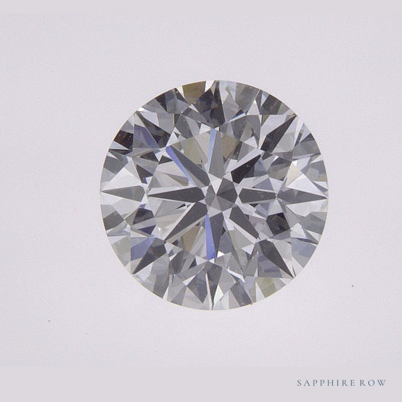 1.03 ct Lab-Grown Diamond – D VVS2 – Round Cut – IGI Certified — Sapphire Row · cut6