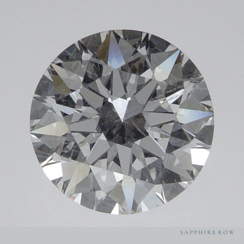 1.02 ct Natural Diamond – H SI2 – Round Cut – GIA Certified — Sapphire Row · cut6