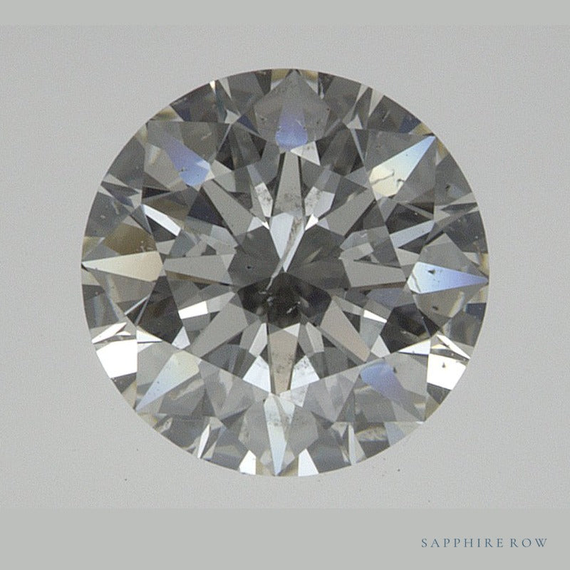 1.01 ct Natural Diamond – I SI1 – Round Cut – EGL USA Certified — Sapphire Row · cut6