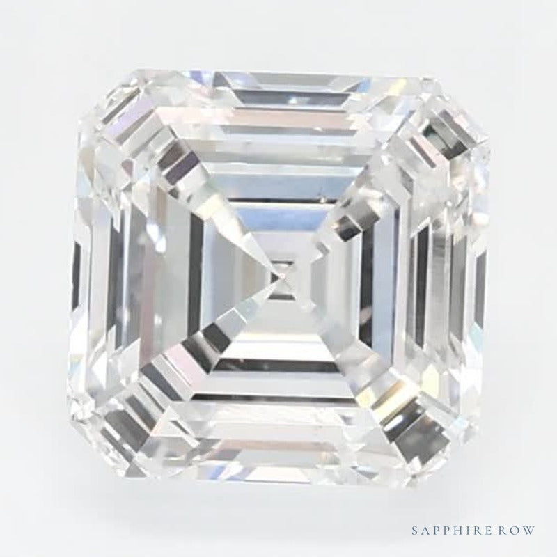 1.01 ct Lab-Grown Diamond – F VS1 – Asscher Cut – GCAL Certified — Sapphire Row · cut6