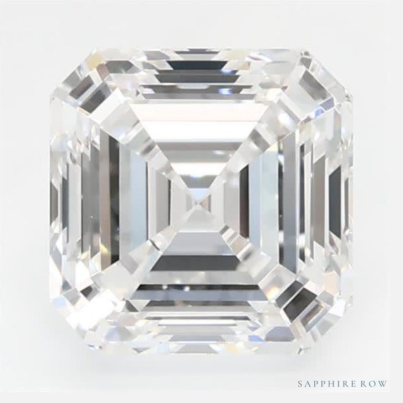 1.00 ct Lab-Grown Diamond – E VVS1 – Asscher Cut – GCAL Certified — Sapphire Row · cut6