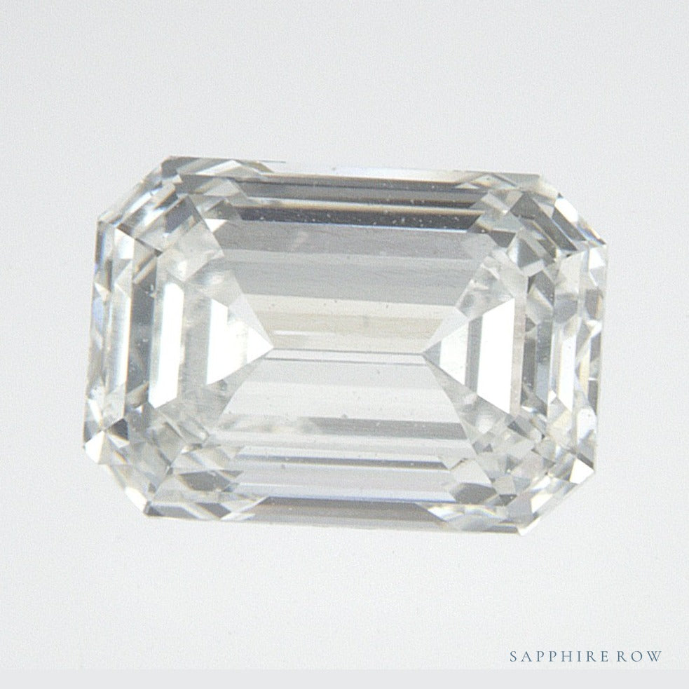 0.96 ct Natural Diamond – I VS1 – Emerald Cut – GIA Certified — Sapphire Row · cut6