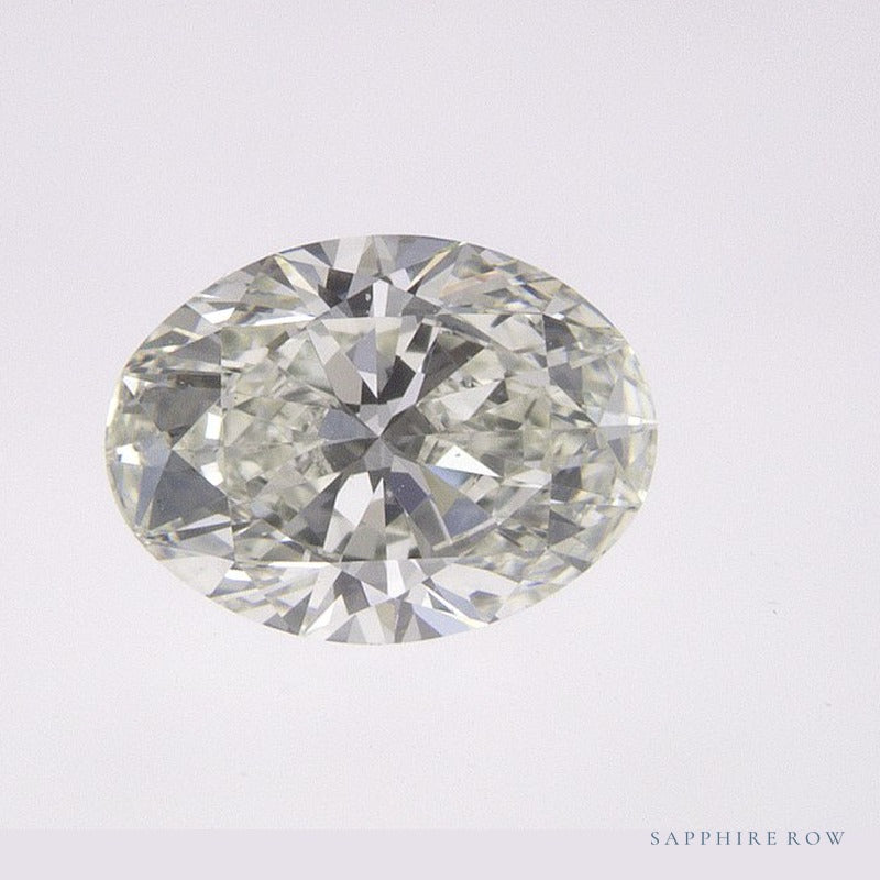0.90 ct Natural Diamond – I VS2 – Oval Cut – EGL USA Certified — Sapphire Row · cut6