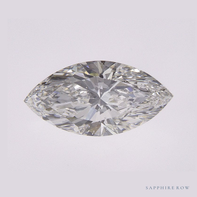 0.90 ct Natural Diamond – I SI1 – Marquise Cut – GIA Certified — Sapphire Row · cut6
