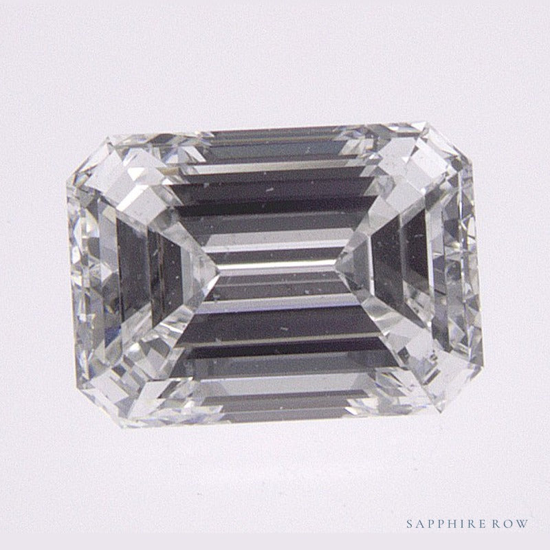 0.82 ct Natural Diamond – F SI1 – Emerald Cut – GIA Certified — Sapphire Row · cut6