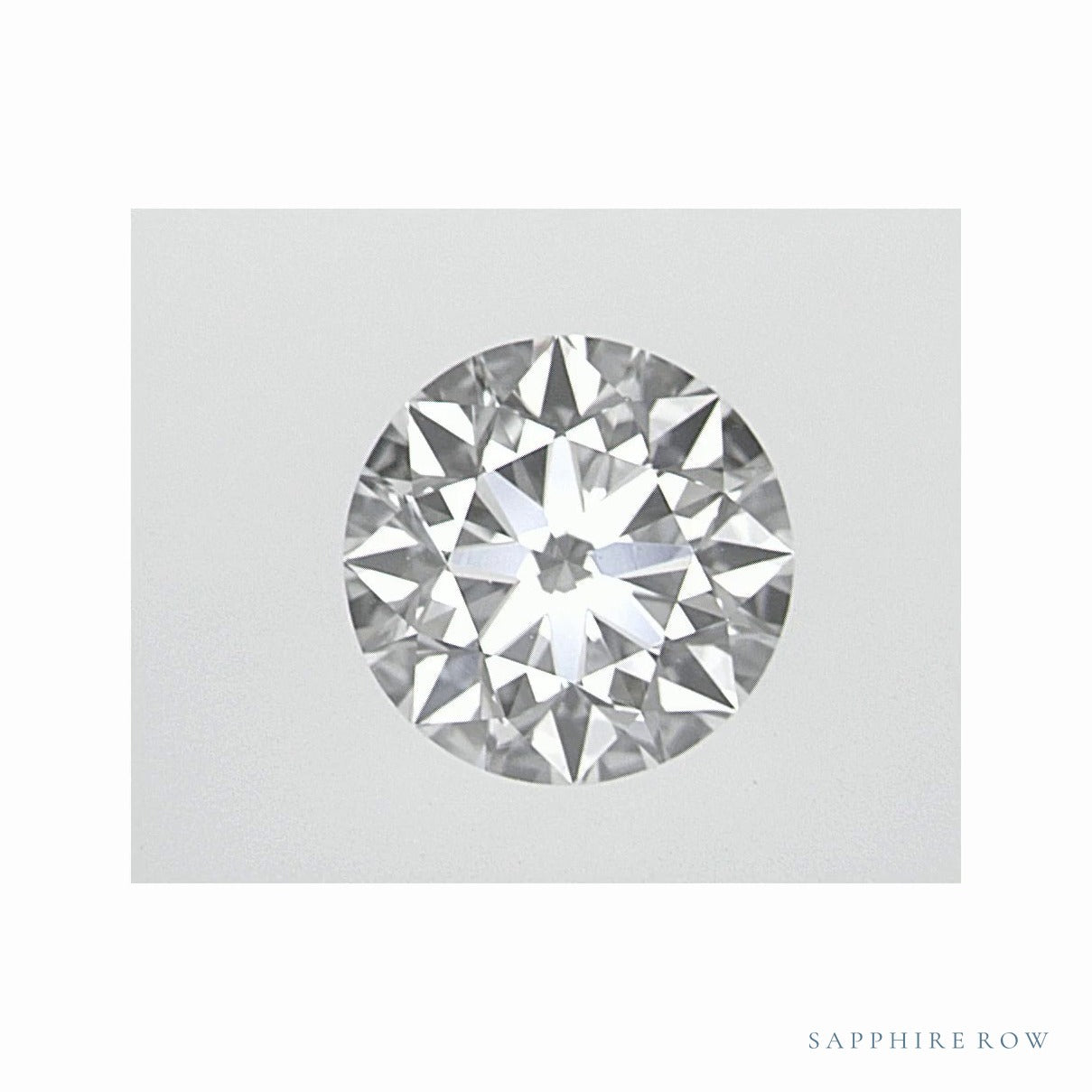 0.80 ct Natural Diamond – F VS1 – Round Cut – GIA Certified — Sapphire Row · cut6