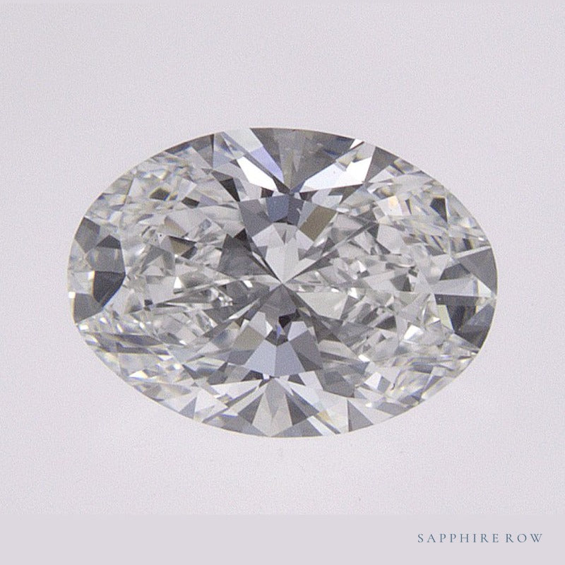0.71 ct Lab-Grown Diamond – E VVS1 – Oval Cut – IGI Certified — Sapphire Row · cut6