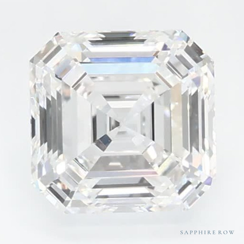 0.71 ct Lab-Grown Diamond – D VVS2 – Asscher Cut – GCAL Certified — Sapphire Row · cut6