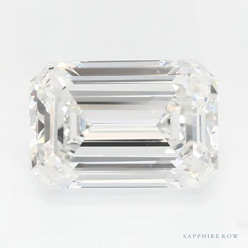 0.57 ct Lab-Grown Diamond – E VVS2 – Emerald Cut – GCAL Certified — Sapphire Row · cut7