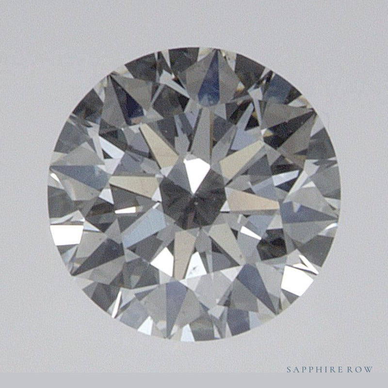 0.50 ct Natural Diamond – H SI1 – Round Cut – GIA Certified — Sapphire Row · cut6