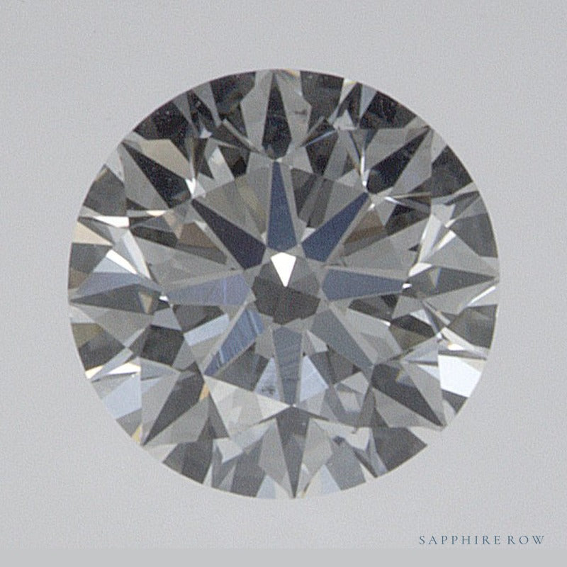 0.50 ct Natural Diamond – H SI1 – Round Cut – GIA Certified — Sapphire Row · cut6