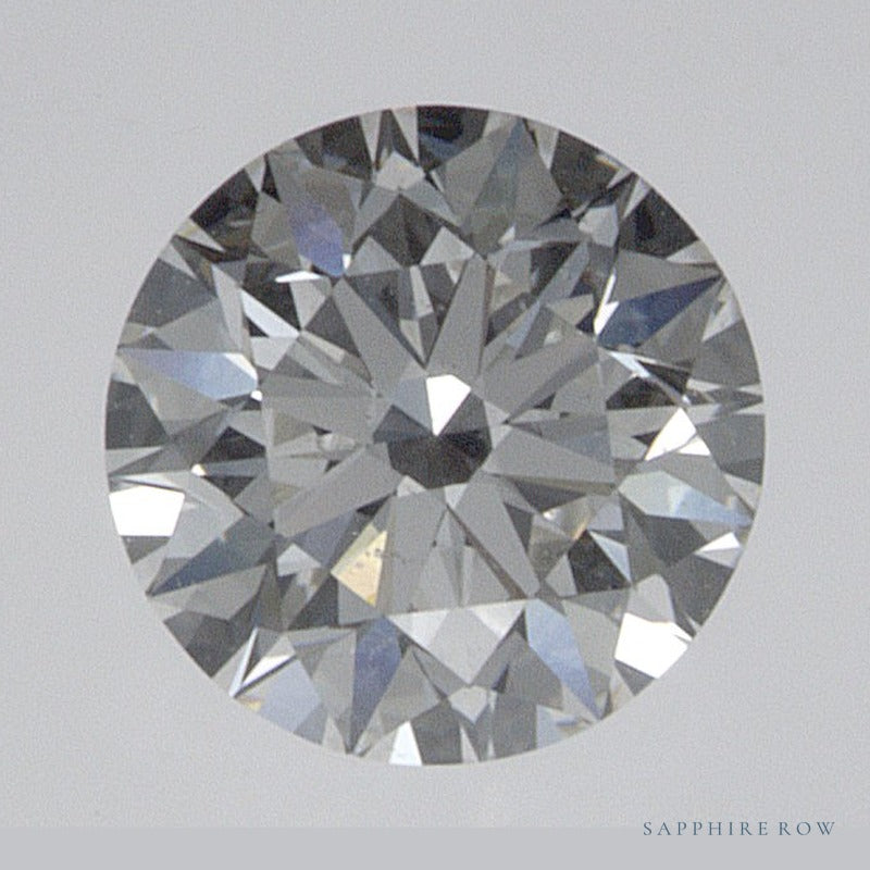 0.50 ct Natural Diamond – H SI1 – Round Cut – GIA Certified — Sapphire Row · cut6