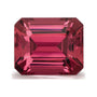 5.37 ct natural pink tourmaline from Madagascar, emerald cut | Sapphire Row · cut7