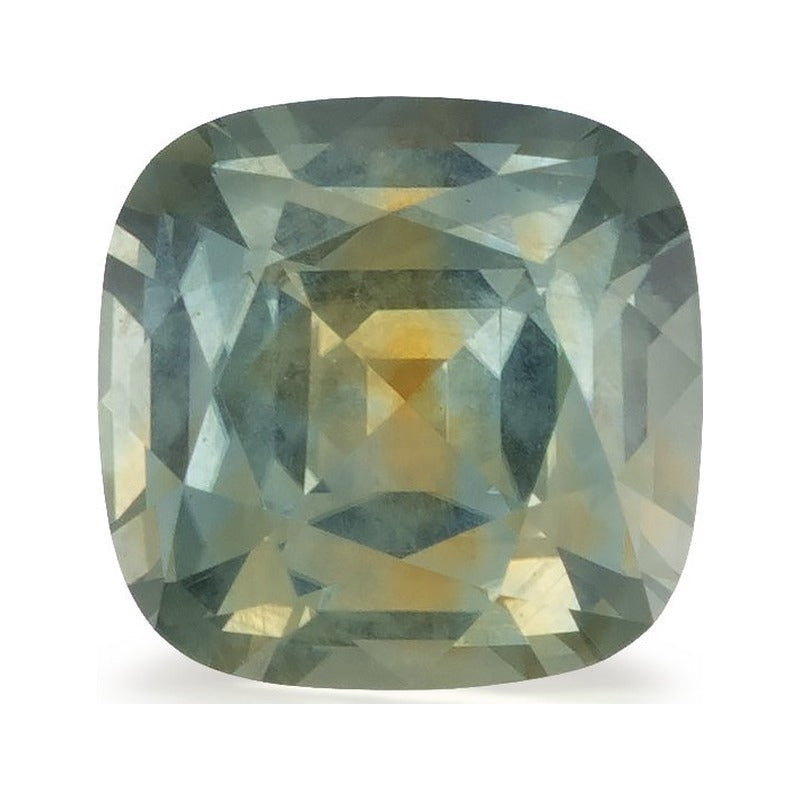 1.82 ct Natural Green Sapphire (Heated) – Cushion Cut — Sapphire Row · cut7
