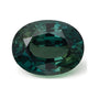 1.59 ct natural teal sapphire from Madagascar, oval cut | Sapphire Row · cut7