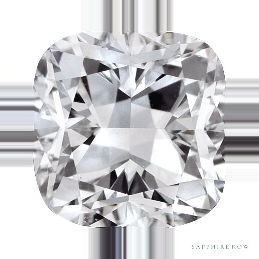4.05 ct Lab-Grown Diamond – F-G VS – Cushion Cut – Calibrated Diamonds Quality — Sapphire Row · cut6