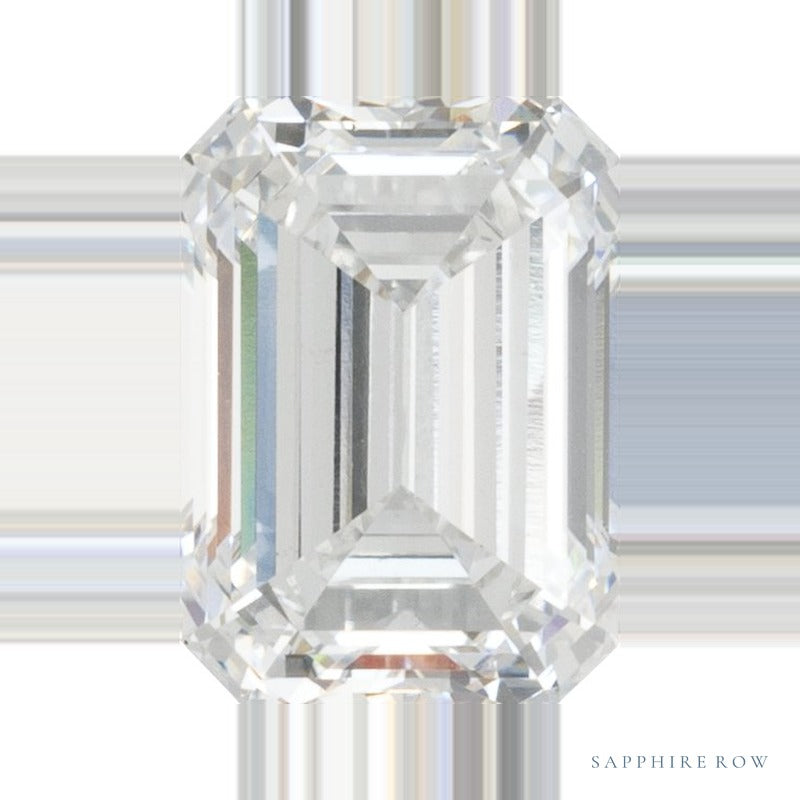 2.85 ct Lab-Grown Diamond – F-G VS – Emerald Cut – Calibrated Diamonds Quality — Sapphire Row · cut6