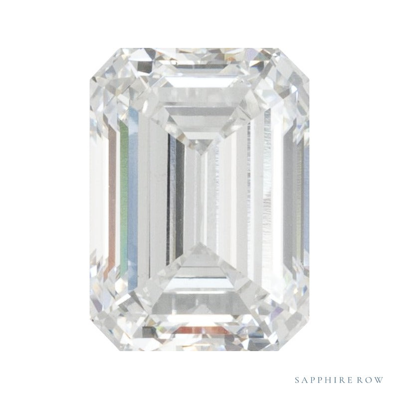 2.85 ct Lab-Grown Diamond – F-G VS – Emerald Cut – Calibrated Diamonds Quality — Sapphire Row · cut7