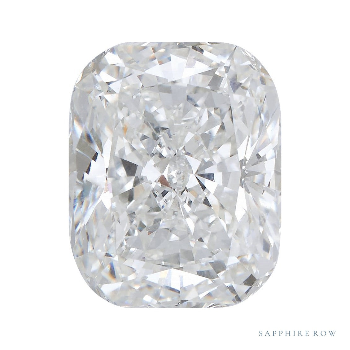 2.00 ct Lab-Grown Diamond – F-G VS – Elongated Cushion Cut — Sapphire Row · cut7