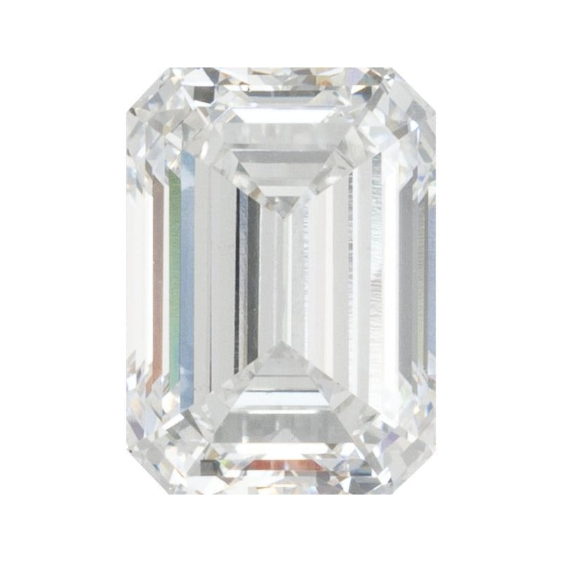 1.85 ct lab-grown diamond, emerald cut | Sapphire Row · cut7