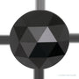 1.60 ct Natural Diamond (Color Enhanced) – Black Opaque – Round Cut – Rose-Cut — Sapphire Row · cut6