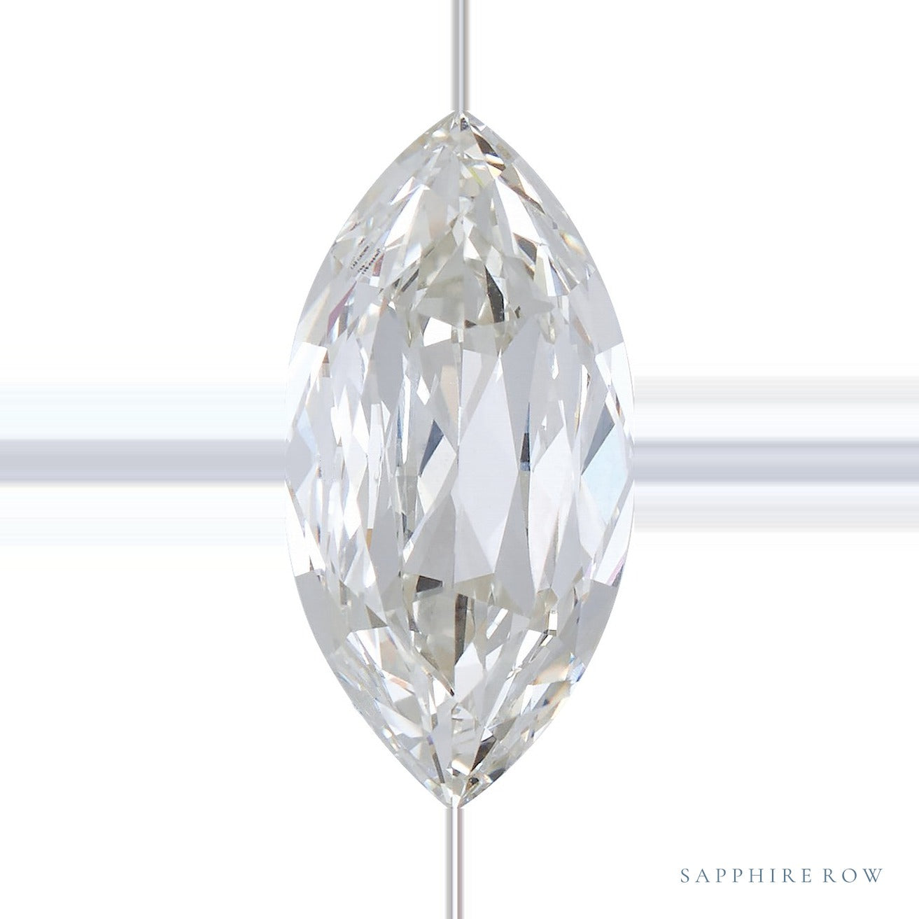 1.35 ct Lab-Grown Diamond – F-G VS – Marquise Cut – Modified Rose-Cut — Sapphire Row · cut6