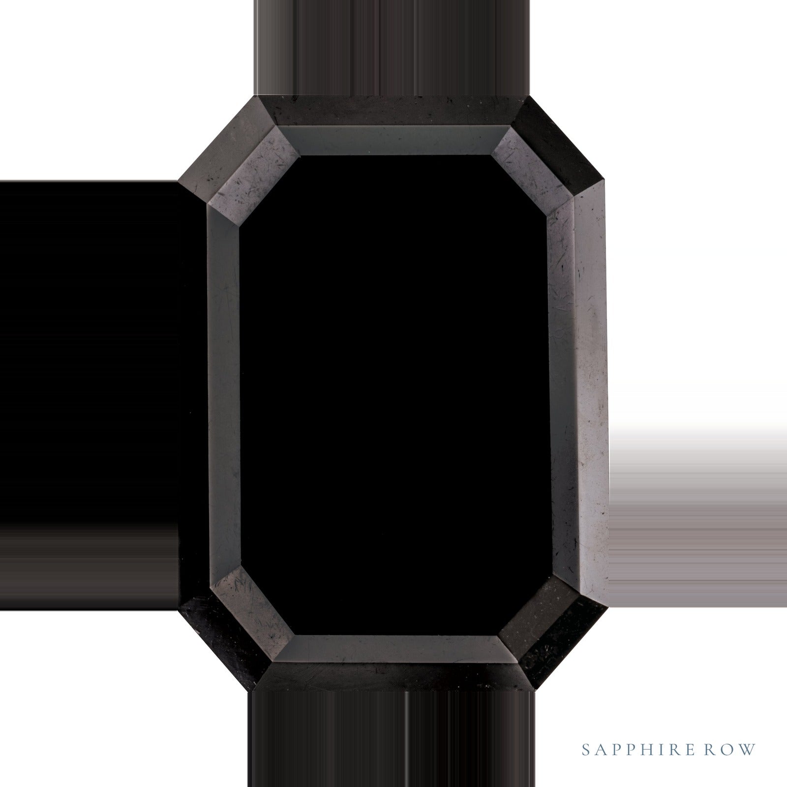 1.15 ct Natural Diamond (Color Enhanced) – Black Opaque – Emerald Cut — Sapphire Row · cut6