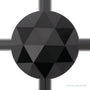 1.10 ct Natural Diamond (Color Enhanced) – Black Opaque – Round Cut – Rose-Cut — Sapphire Row · cut6