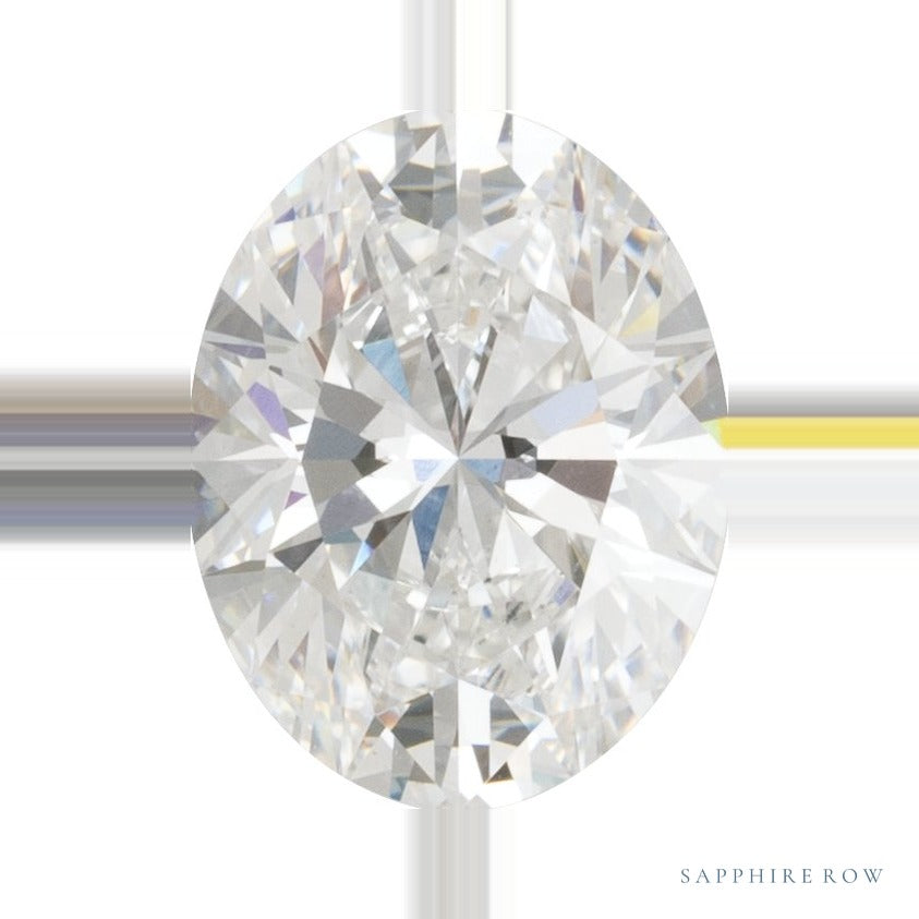 1.10 ct Lab-Grown Diamond – F-G VS – Oval Cut — Sapphire Row · cut6