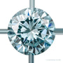 1.00 ct Natural Diamond (Color Enhanced) – Aqua Blue SI – Round Cut — Sapphire Row · cut6
