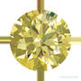 1.00 ct Natural Diamond (Color Enhanced) – Canary Yellow SI – Round Cut — Sapphire Row · cut6
