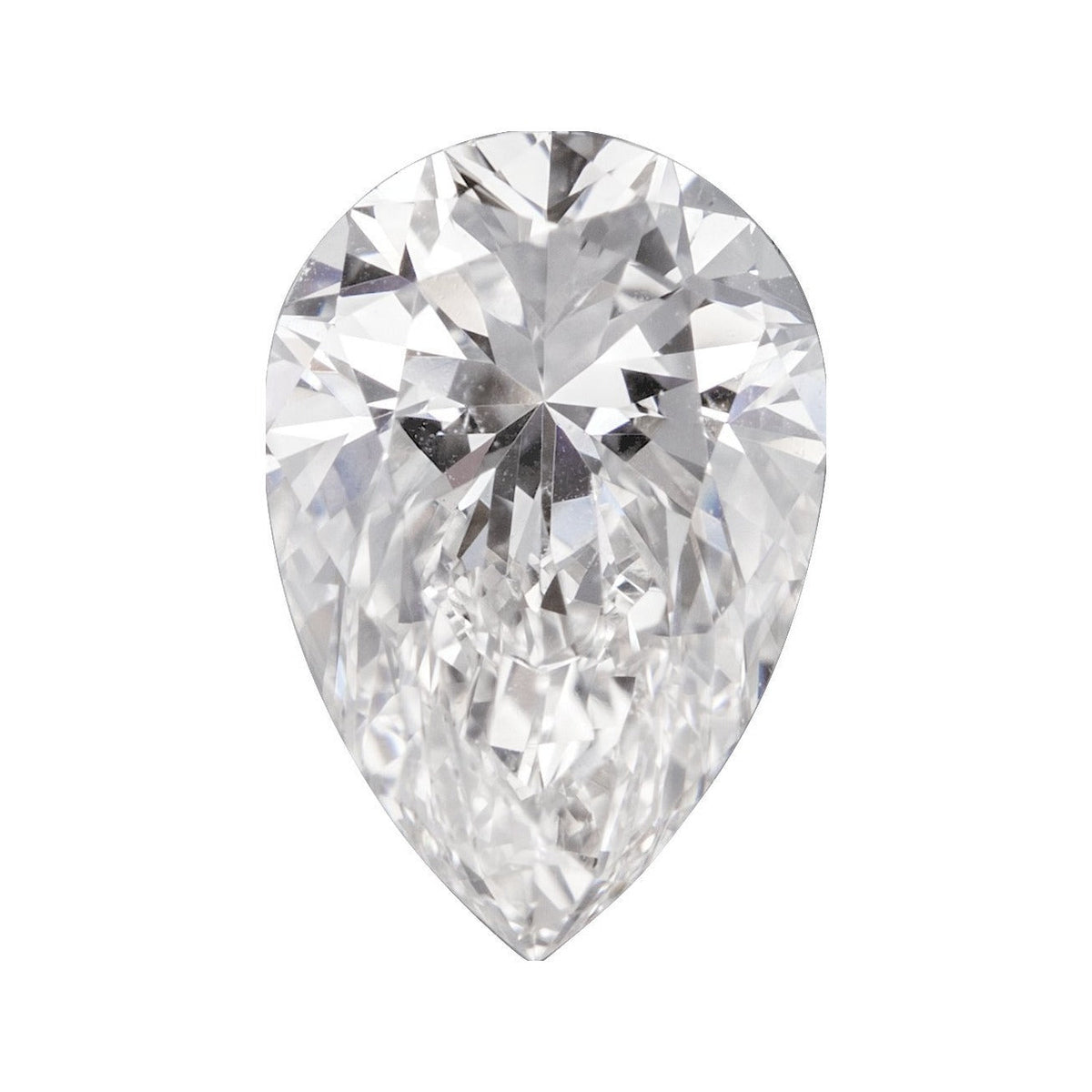 1.00 ct lab-grown diamond, pear cut | Sapphire Row · cut7