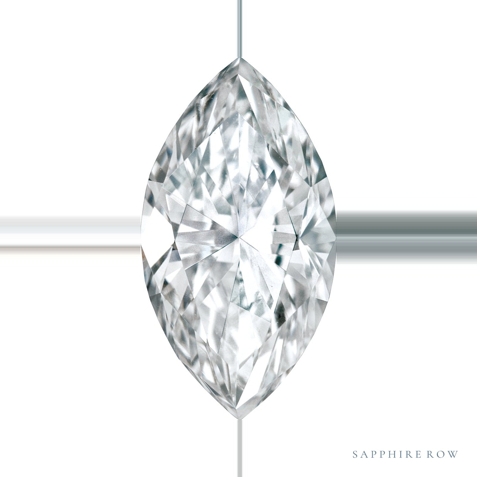 1.00 ct Lab-Grown Diamond – Ghi SI – Marquise Cut — Sapphire Row · cut6