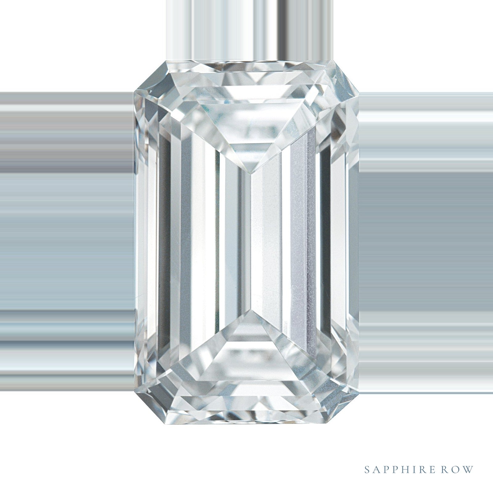 1.00 ct Lab-Grown Diamond – F-G VS – Emerald Cut — Sapphire Row · cut6