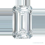 1.00 ct Natural Diamond – Ghi SI1 – Emerald Cut — Sapphire Row · cut6