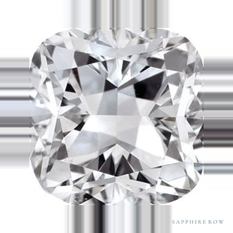 1.00 ct Lab-Grown Diamond – Ghi SI – Cushion Cut — Sapphire Row · cut6