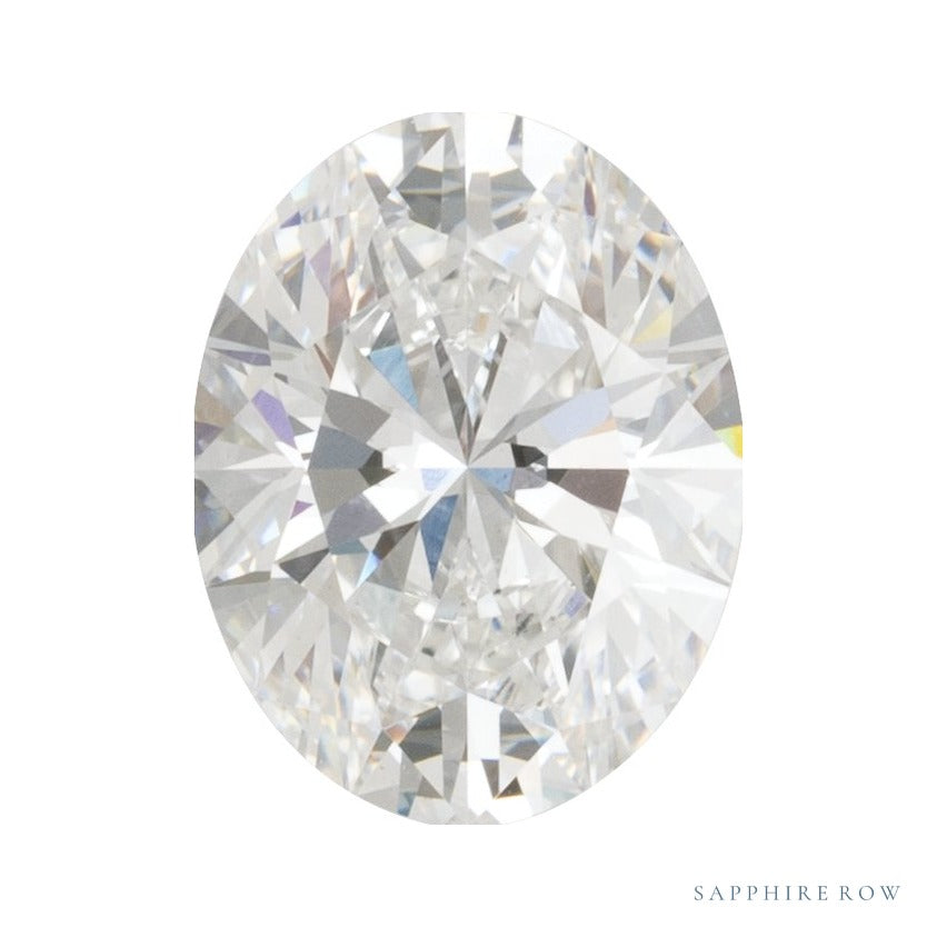 0.75 ct Lab-Grown Diamond – F-G VS – Oval Cut — Sapphire Row · cut7